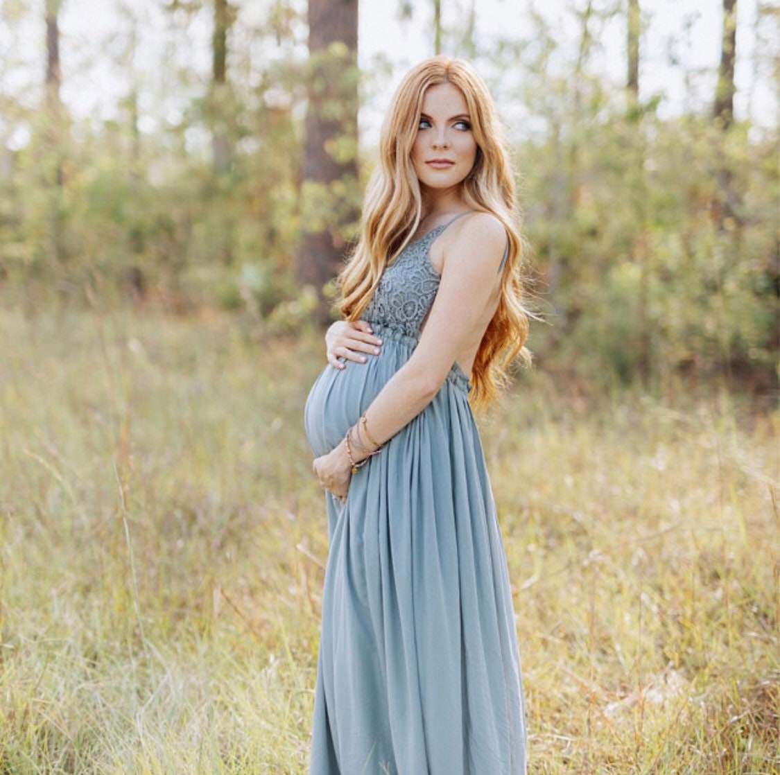 Maternity Sage Dress Pregnancy Sage Dress Baby Shower Sage Etsy