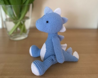Crochet dragon toy