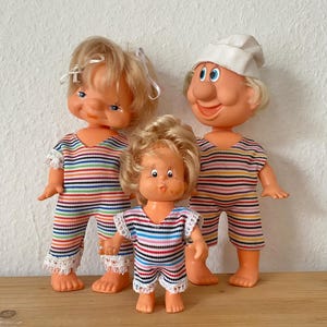 Family Vintage Rubber DDR doll Schalkau