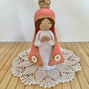 Crochet Mother Mary Blessed Virgin Mary Our Lady of Guadelupe