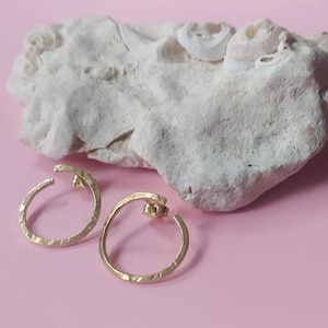 Earrings - GOLDEN SNAKES, Ear Jackets, stealing silver plated with 24k