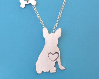 Franse Bulldog - ketting