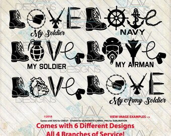 Download Military svg | Etsy