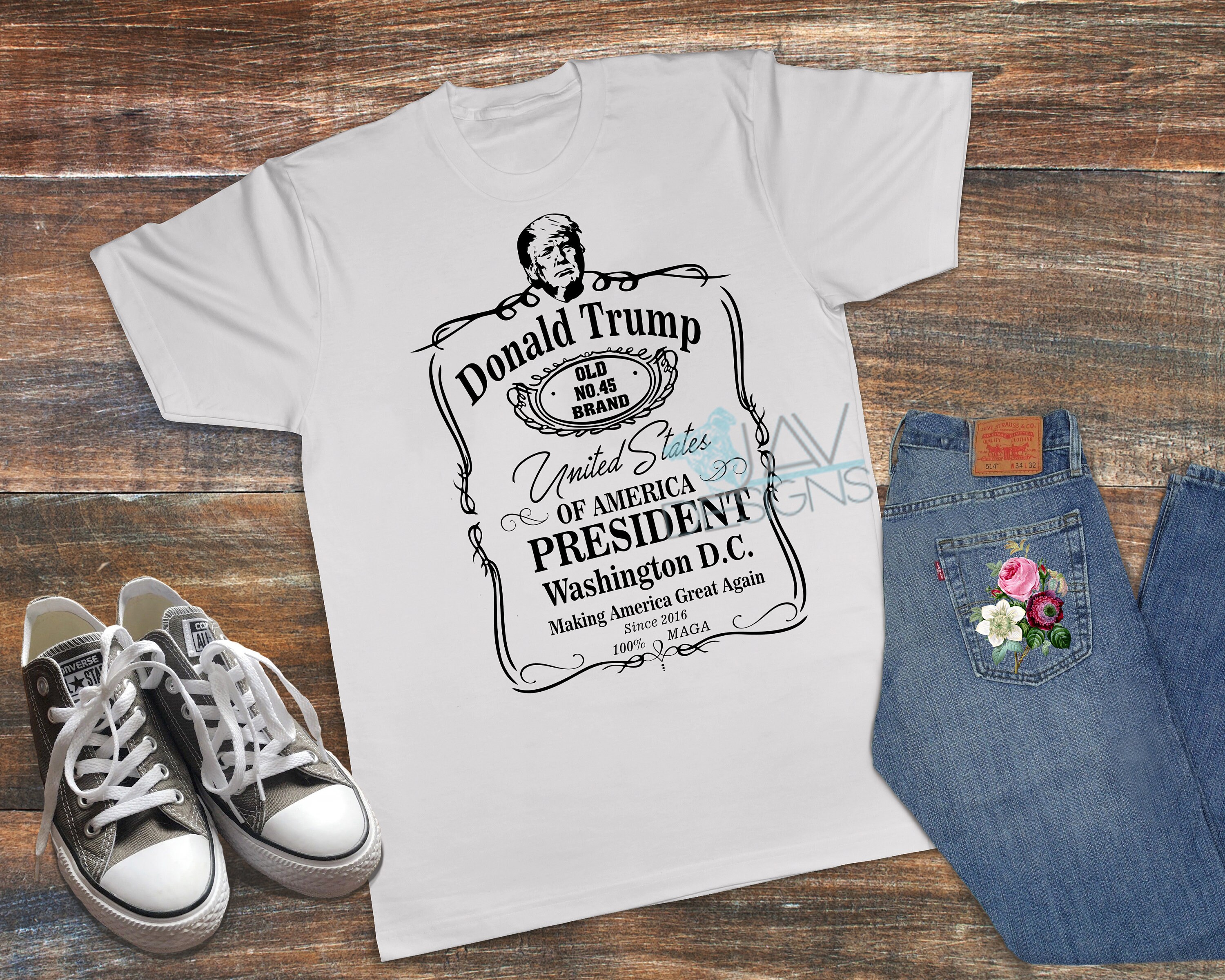 Trump Label 2020 MAGA SVG Png Sublimation Waterslide BONUS | Etsy