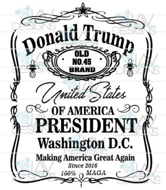 Download Free Trump Label 2020 Maga Svg Png Sublimation Waterslide Bonus Etsy SVG Cut Files
