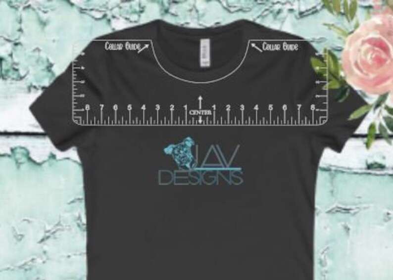 Download Shirt Placement Ruler Cut files for Laser Vinyl Acrylic | Etsy