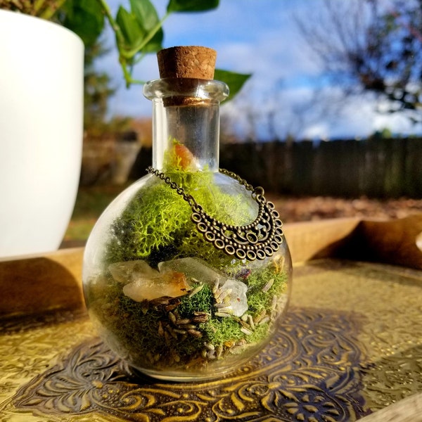 Energy Crystal Jar Terrarium Crystals Positive Energy Gifts for Friends and Coworkers Wedding favors Energy Healing Crystals Energy Boost