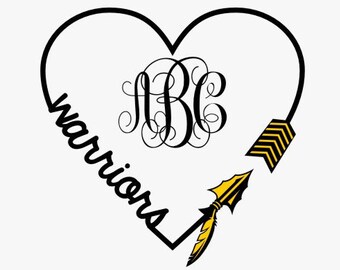Download Free Arrow Monogram Svg Arrow Heart Svg Files For Cricut Svg Files Etsy for Cricut Explore, Silhouette and other cutting machines.