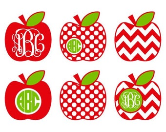 Download Free Split Apple Svg Teacher Svg Teacher Monogram Svg Apple Svg Etsy SVG Cut Files