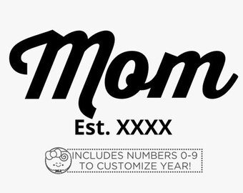 Free Free Mom Established Svg 535 SVG PNG EPS DXF File