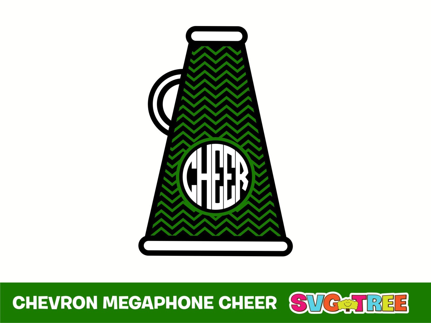 Download Cheer Monogram Svg Cheer Svg Cheer Mom Svg Megaphone Svg Etsy