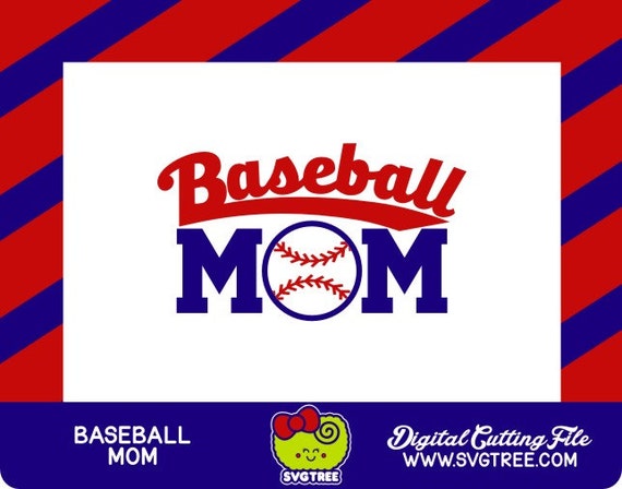 Baseball Mom Svg Baseball Svg Baseball Shirt Commercial Free Etsy