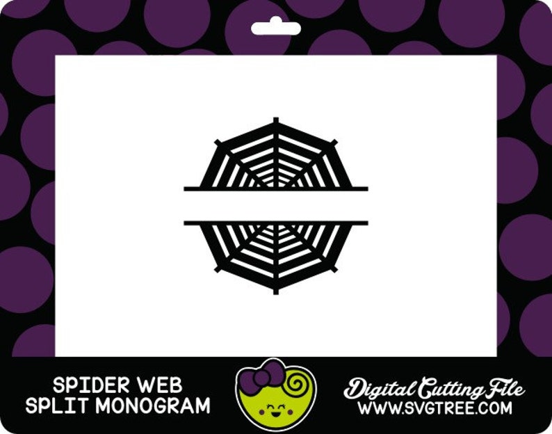Download Free Spider Web Split Letter Svg Spider Svg Halloween Svg Etsy SVG Cut Files