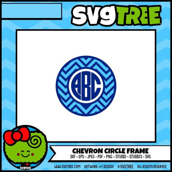 Download Free Chevron Monogram Svg Monogram Svg Monogram Frame Svg Etsy SVG Cut Files