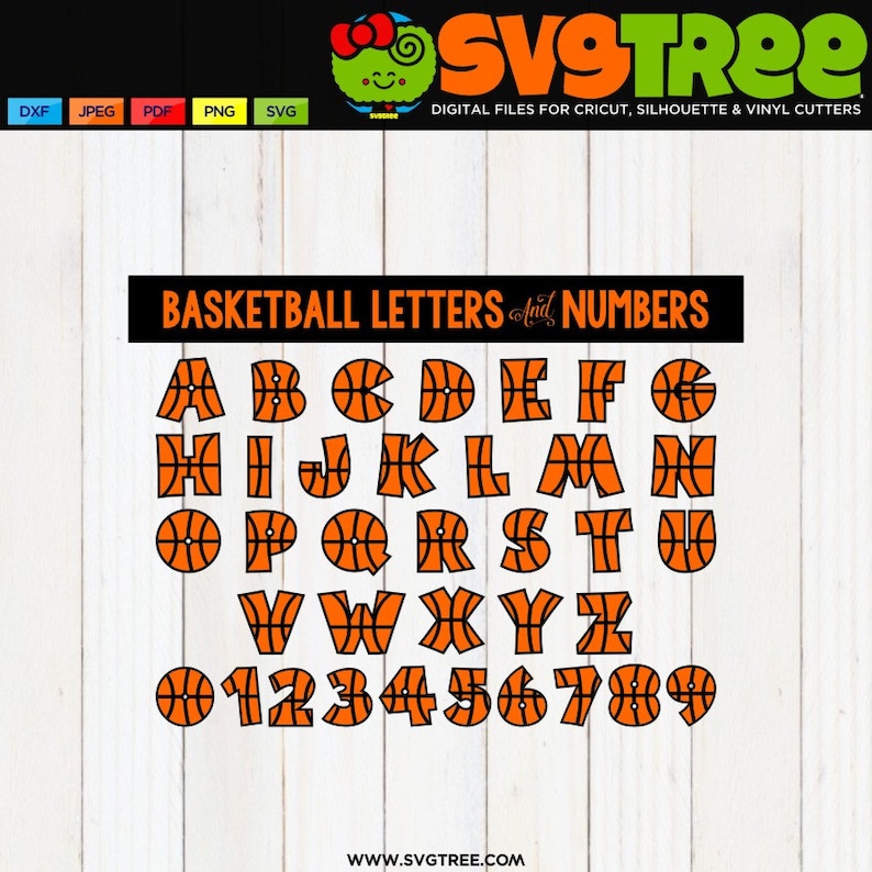 Free Printable Basketball Letters