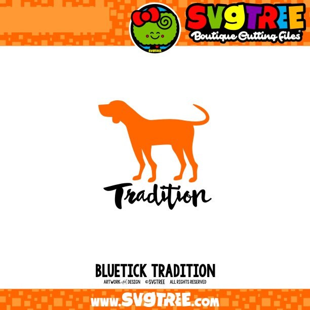 Download Bluetick Coonhound Dog Svg Coonhound Family Svg Commercial Etsy