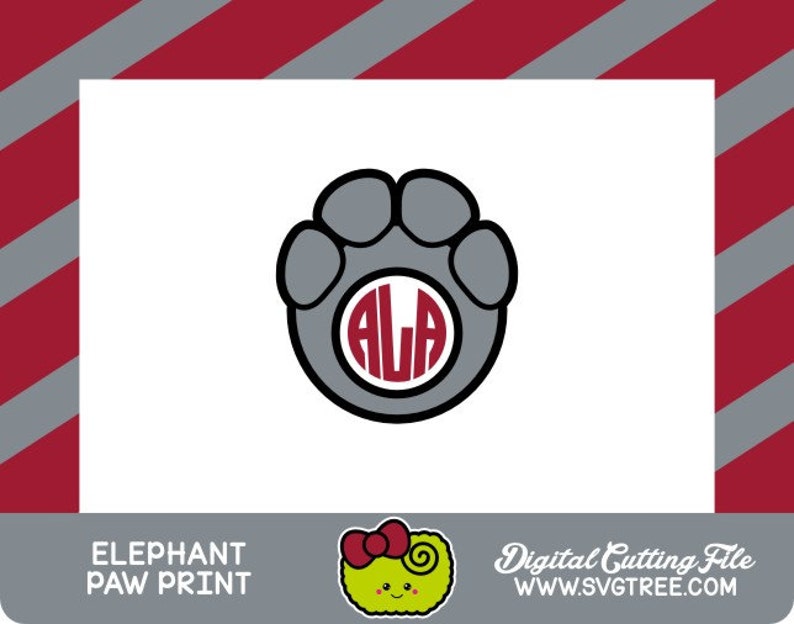 Free Free 290 Elephant Paw Print Svg SVG PNG EPS DXF File