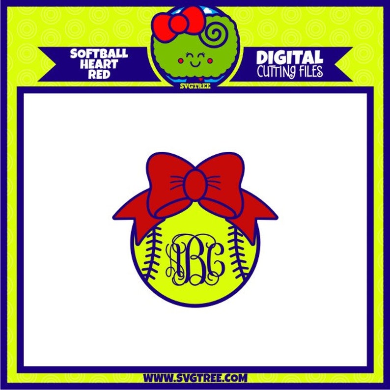 Free Free Softball Monogram Svg Free