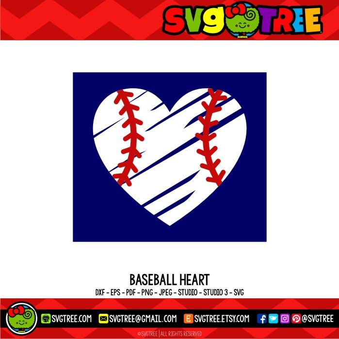 Baseball Heart SVG Baseball Mom SVG Baseball Mom Shirts | Etsy