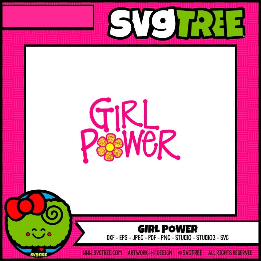 Download Girly SVG Girl SVG Girl Power SVG Girls Rule Girly Decor | Etsy