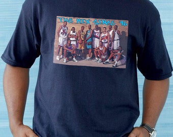 NBA Draft Class 1996 Basketball Slam Magazine Kobe Bryant Ray Allen Steve Nash Cartoon Effect Shirt In the Mix Since '96