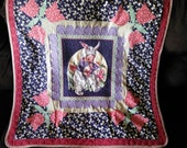 Little Bunny Baby Easter Quilted Wall Hanging or Crib Quilt or Table Topper for boy girl or adult