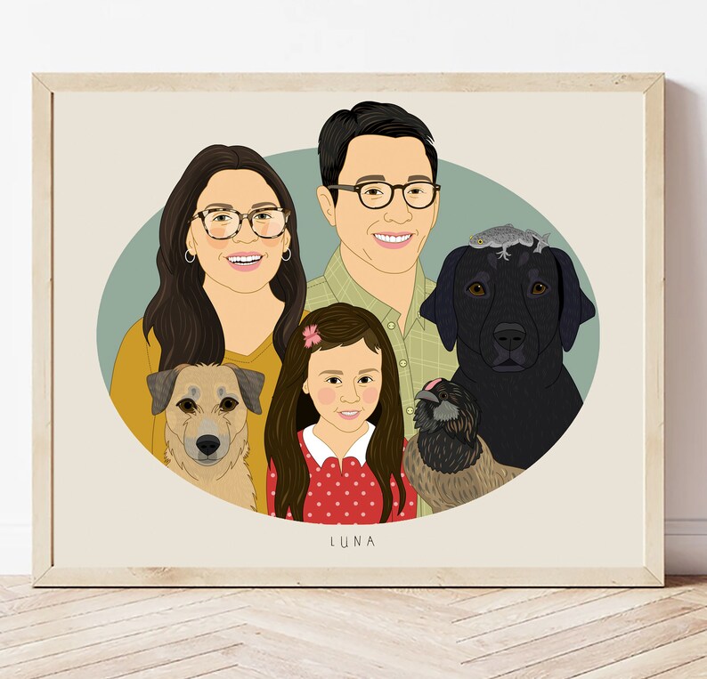 Add a Family Member or Pet Portrait to your prder. image 10