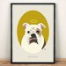 Dog memorial. Dog portrait. Pet loss gift. Custom dog portrait. Custom pet illustration. Digital file. 