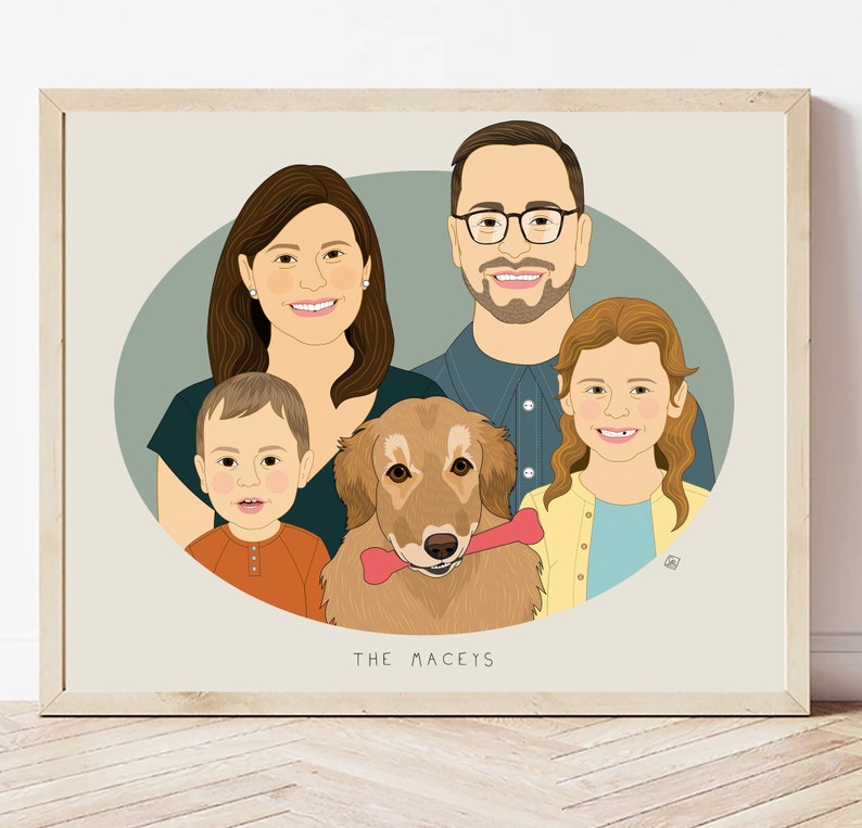 Add a Family Member or Pet Portrait to your prder. image 2