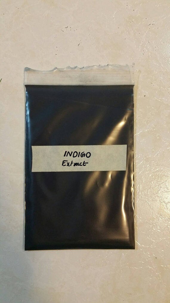 Natural Indigo Dyes Organic Indigofera tinctoria 500 gram Natural Indigo Dyes Organic Indigofera tinctoria 500 gram