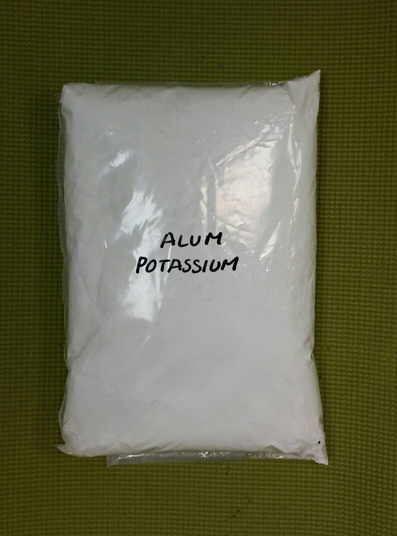 Aluminum Potassium Sulfate Mordant 4 Lbs 1816 Gram Etsy