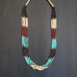 7 Strand Beaded Southwestern Necklace
