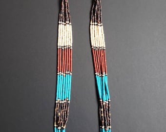 7 Strand Beaded Southwestern Necklace