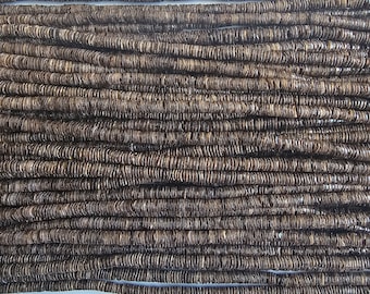 Baby Olive shell heishi beads 2.2 -3 mm 24"