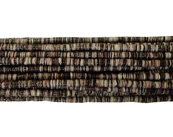 Violet Oyster Shell Heishi Beads (4 - 5mm , 24 Inches Strand)