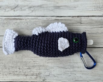 Penjamin / Pennifer Crocheted Puff Puff Pass Bass Vape Cart Holder!  Discreet! Mary Jane Cannabis 420