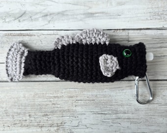 Penjamin / Pennifer Crocheted Puff Puff Pass Bass Vape Cart Holder!  Discreet! Mary Jane Cannabis 420