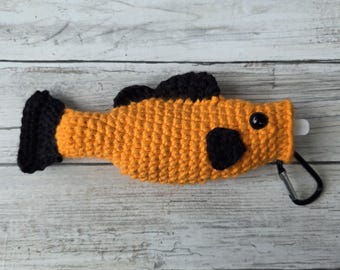 Penjamin / Pennifer Crocheted Puff Puff Pass Bass Vape Cart Holder!  Discreet! Mary Jane Cannabis 420