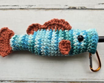 Penjamin / Pennifer Crocheted Puff Puff Pass Bass Vape Cart Holder!  Discreet! Mary Jane Cannabis 420