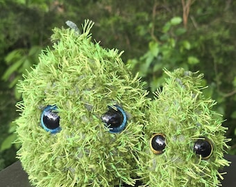 Dank Sinatra & Lil Haze | Handmade Weed Plushies | Stoner Decor | 420 Gift | Choose Big Bud or Lil Nug!