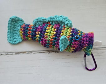 Penjamin / Pennifer Crocheted Puff Puff Pass Bass Vape Cart Holder!  Discreet! Mary Jane Cannabis 420