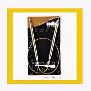 60cm / 24&quot; Addi Premium Circular Knitting Needles