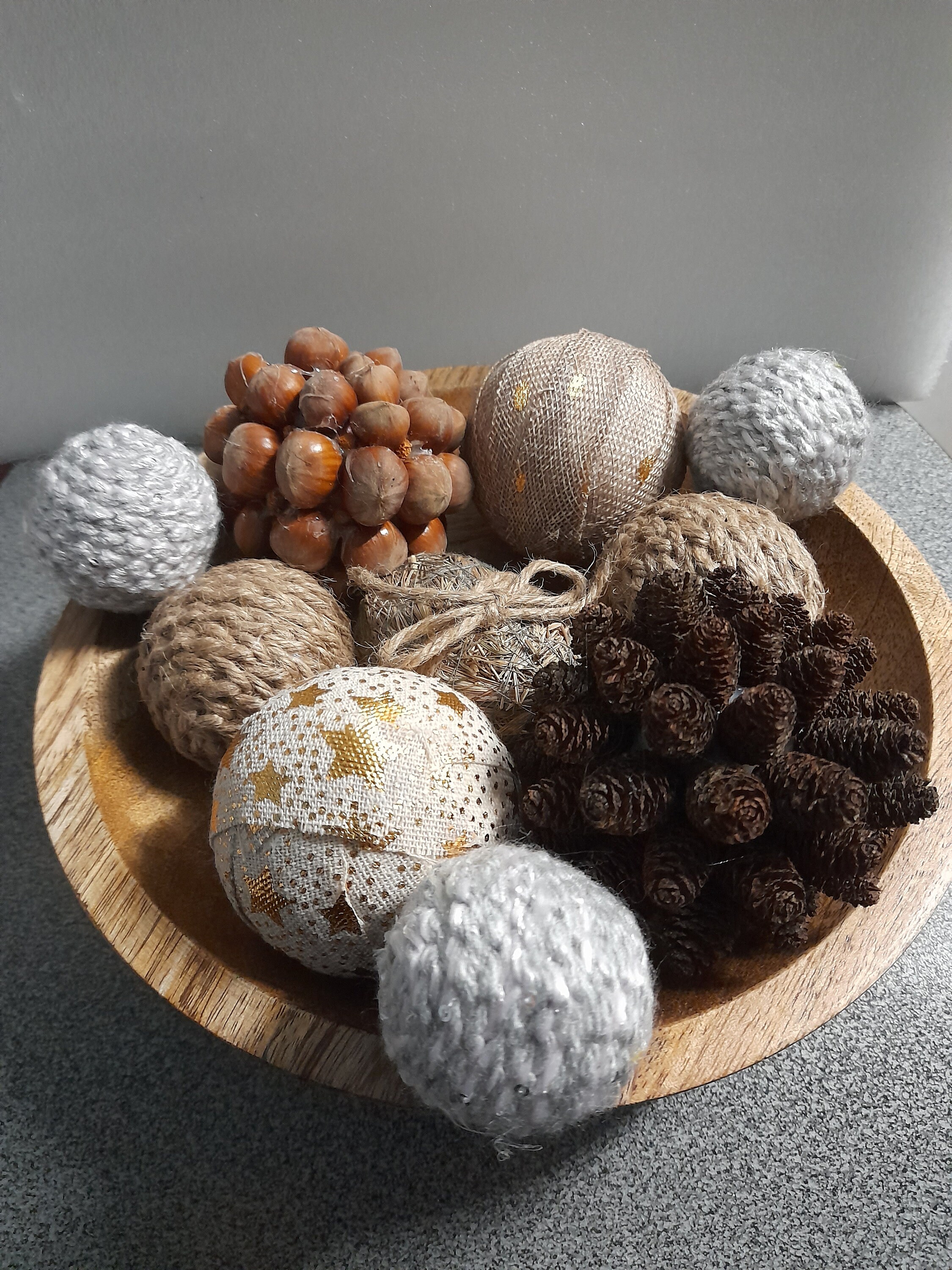 Decorative Balls for Bowls, Table Centerpiece, Home Decor, Bowl Filler ...