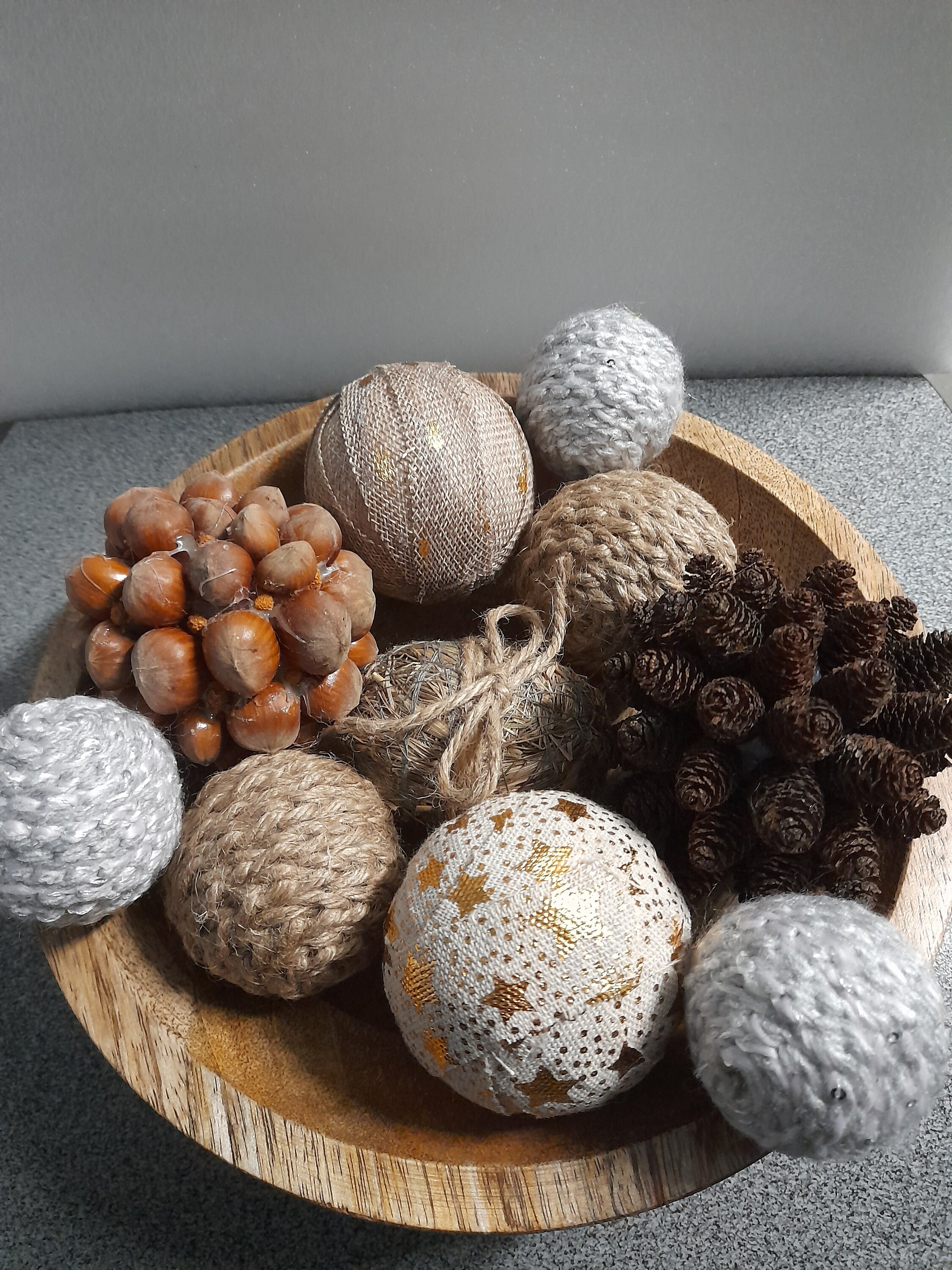 Decorative Balls for Bowls, Table Centerpiece, Home Decor, Bowl Filler ...