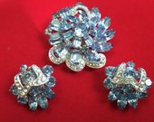 1950s Eisenberg Brooch & Earring set