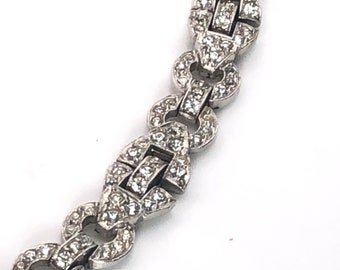 Vintage Silver Ladies 17 Jewels Watch, Trifari - Etsy display picture 2
