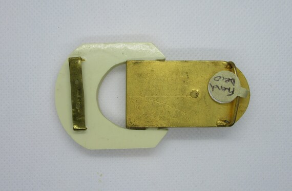 bakelite belt buckle