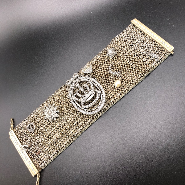 Vintage Juicy Couture bracelet dates from around 2000 intricate piece