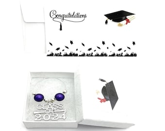 Class of 2024 Keyring and Graduation Gift Card - 4 Gift Options