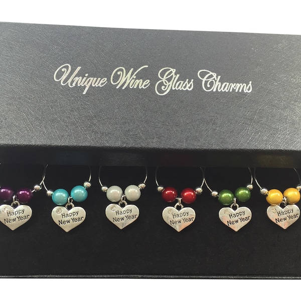 Wine Glass Charms Etsy